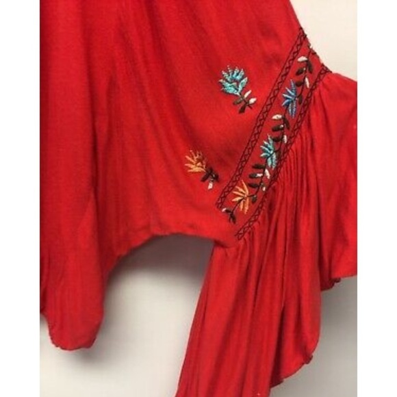 Free People embroidered blouse NWOT - Picture 5 of 5